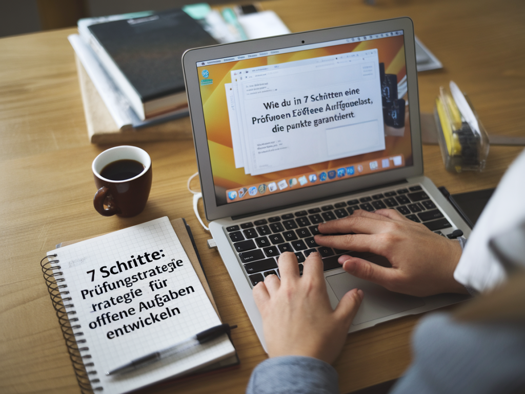 Wie du in 7 schritten eine prüfungsstrategie für offene aufgaben entwickelst, die punkte garantiert