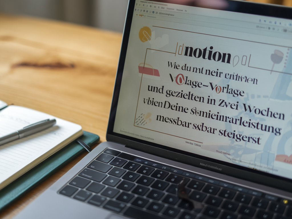 Wie du mit einer notion‑vorlage und gezielten lernsprints in zwei wochen deine seminarleistung messbar steigerst