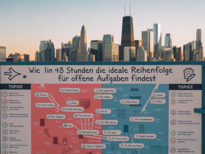 Wie du mit einer visuellen prüfungslandkarte in 48 stunden die ideale reihenfolge für offene aufgaben findest